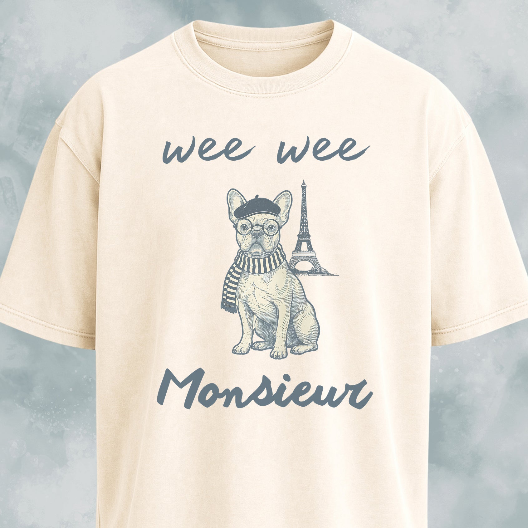 Oui Oui Monsieur Fancy Frenchie T-Shirt