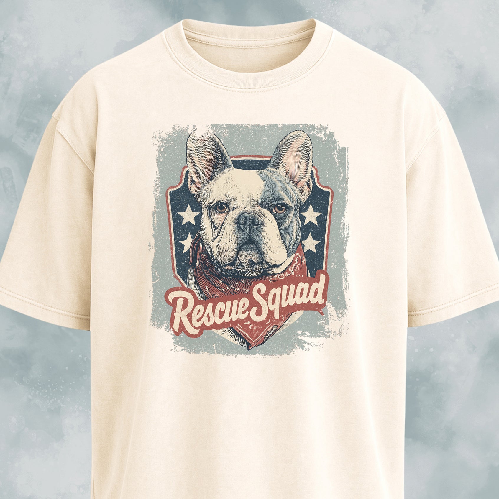 Rescue Squad French Bulldog Adoption Pride T-Shirt