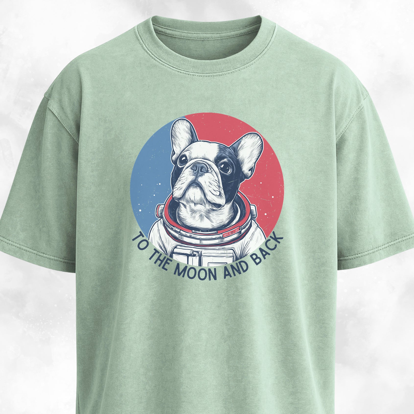 To The Moon And Back Frenchie Edition T-Shirt