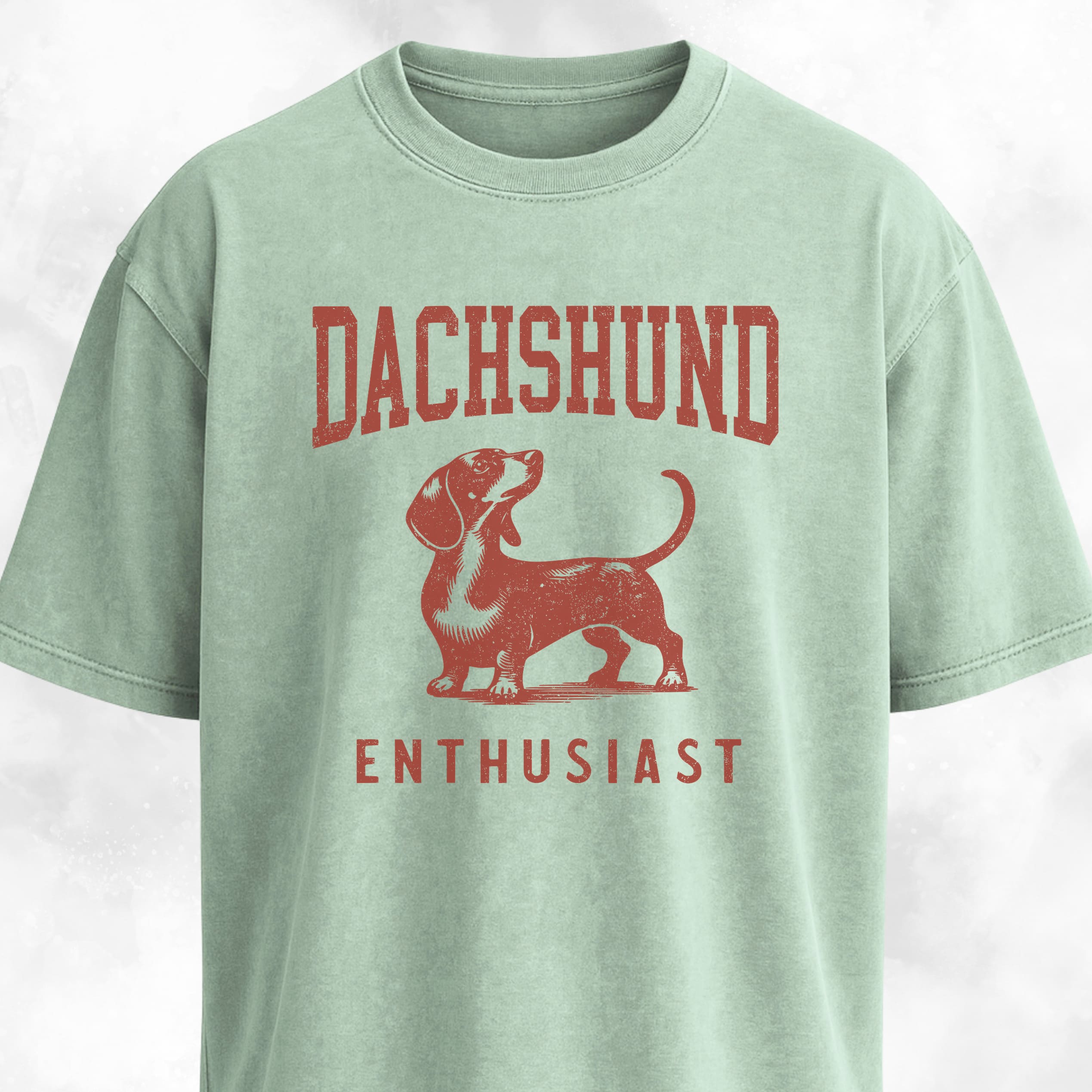 Dachshund Enthusiast Varsity T-Shirt