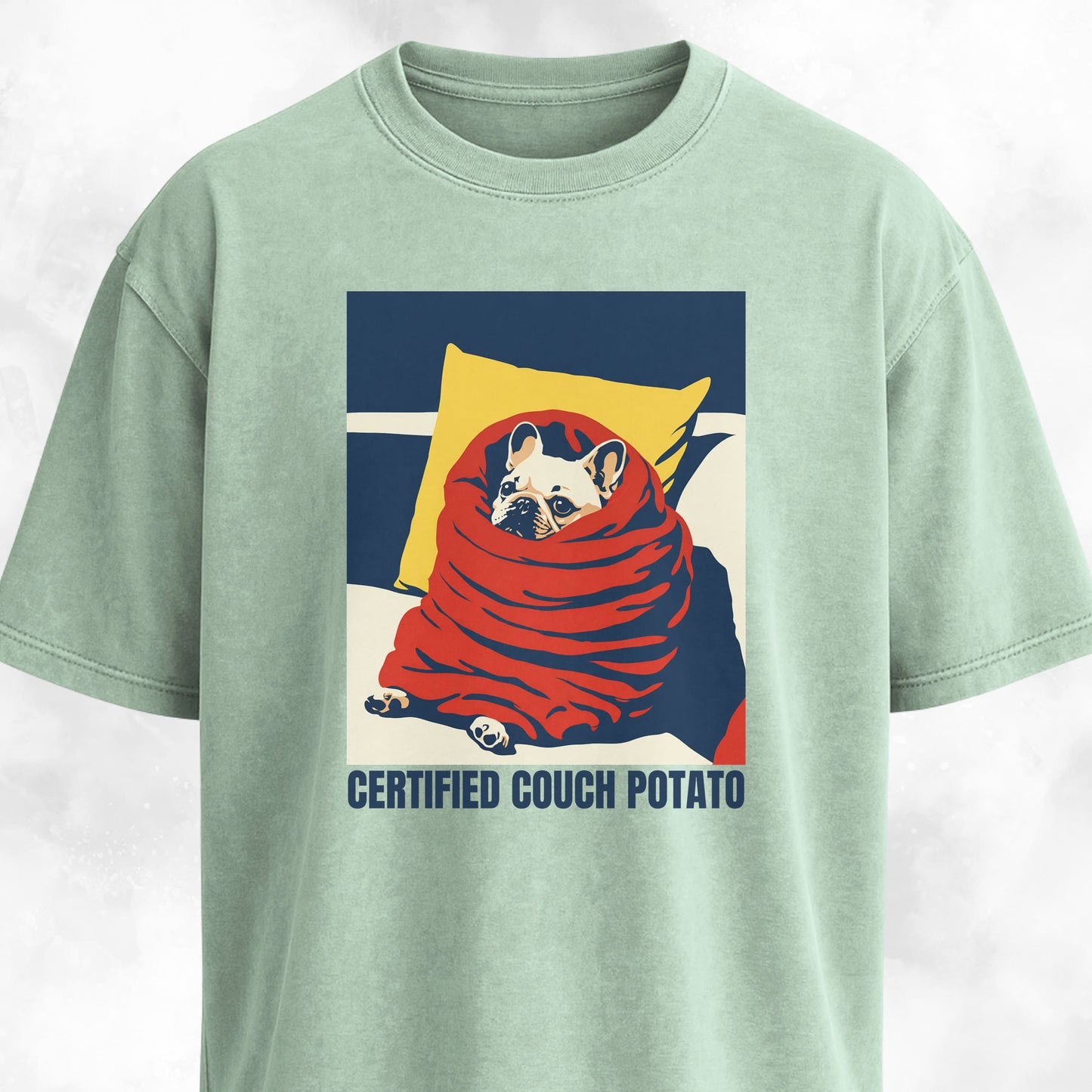 Certified Couch Potato Frenchie T-Shirt