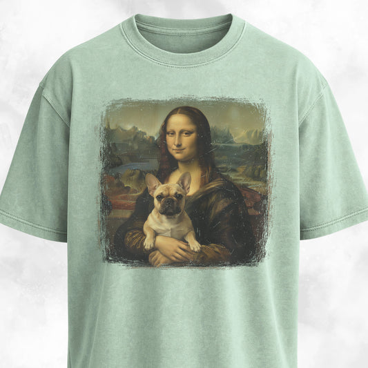 Mona Lisa Frenchie Edition T-Shirt