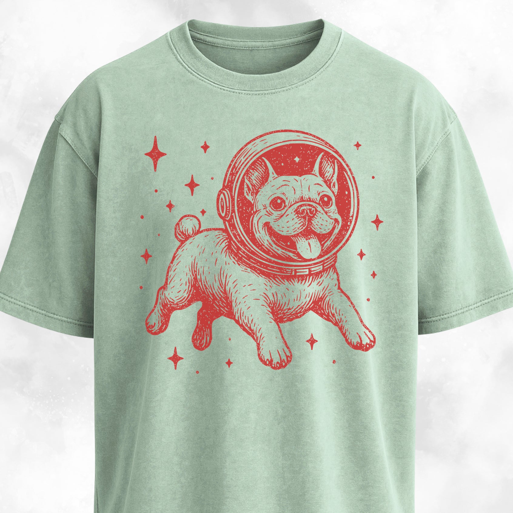 French Bulldog Astronaut T-Shirt