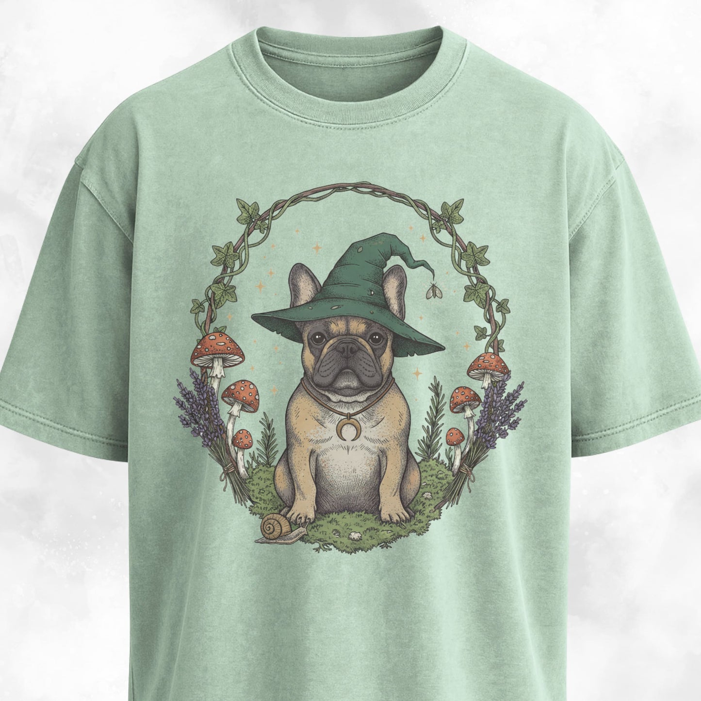 Witchcore French Bulldog T-Shirt