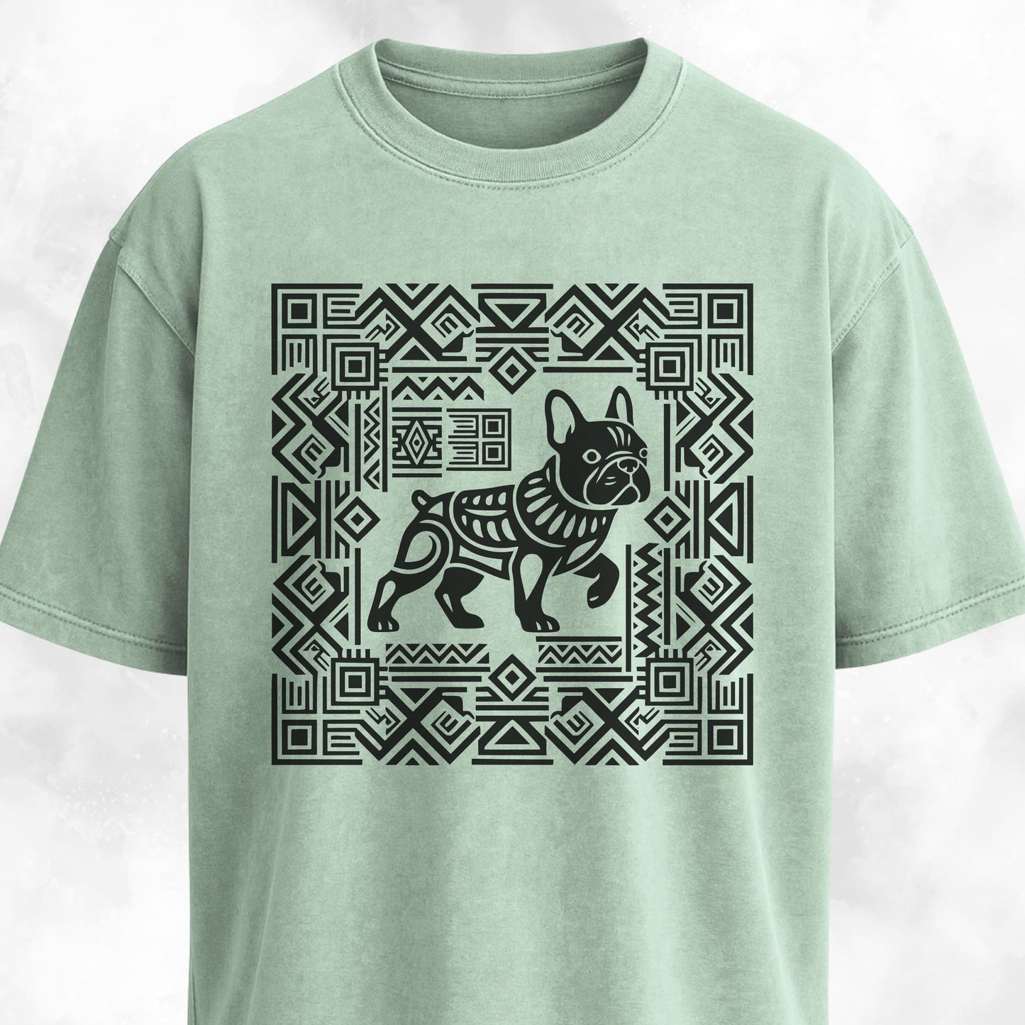Aztec Art French Bulldog T-Shirt