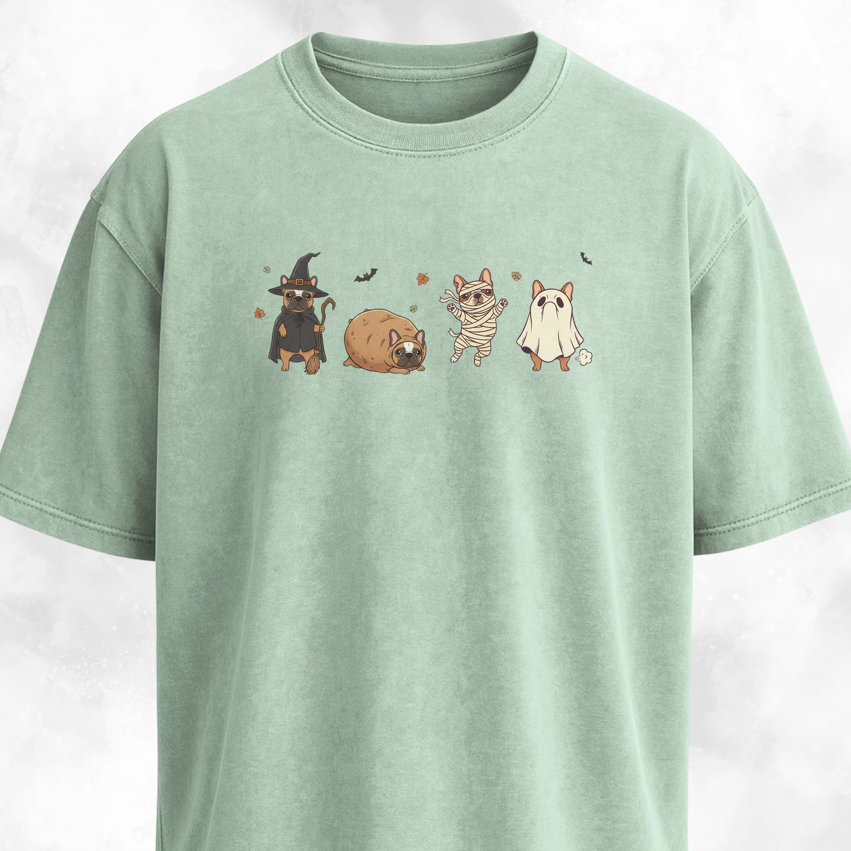 Halloween Spooky Frenchies T-Shirt