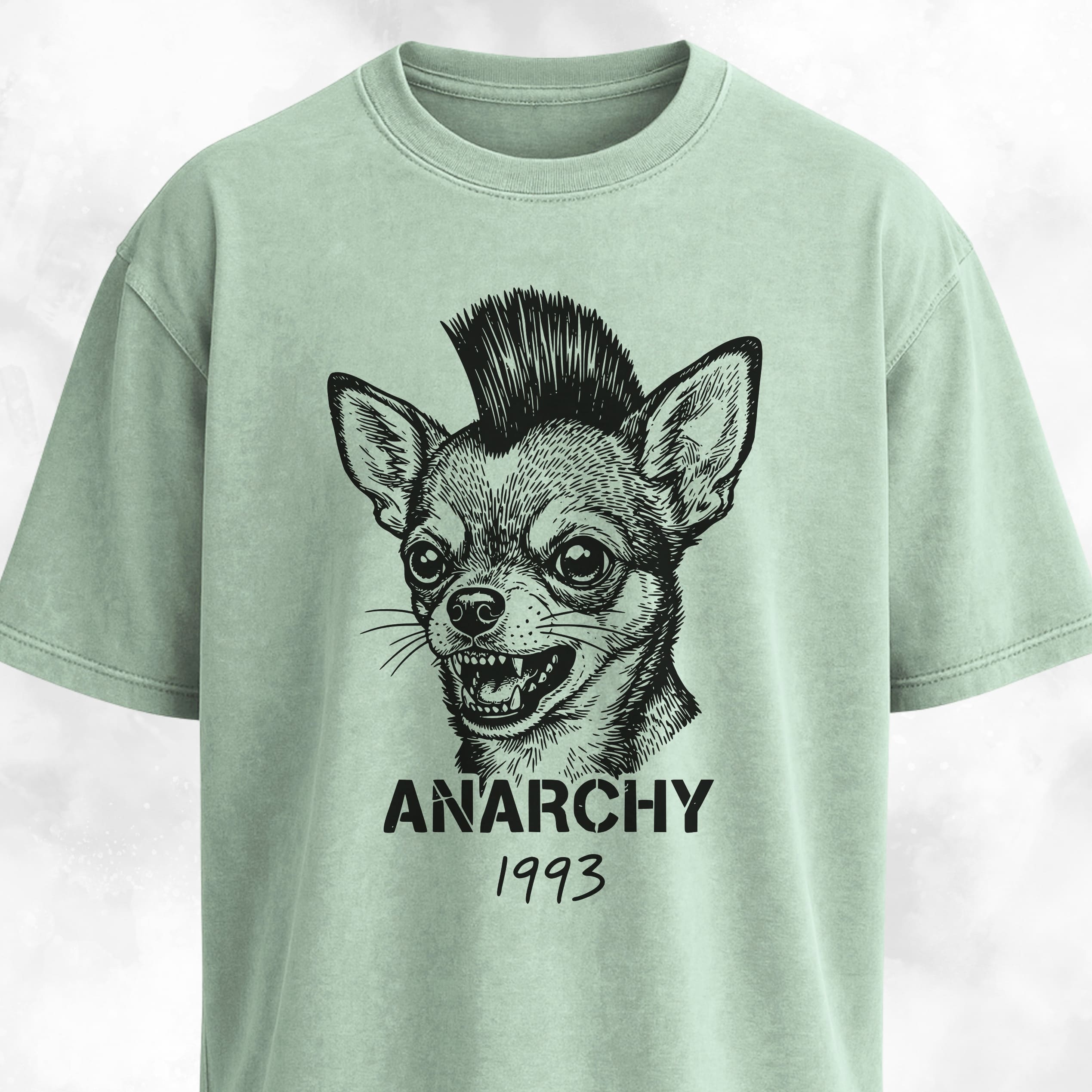 Anarchy Chihuahua Punk T-Shirt