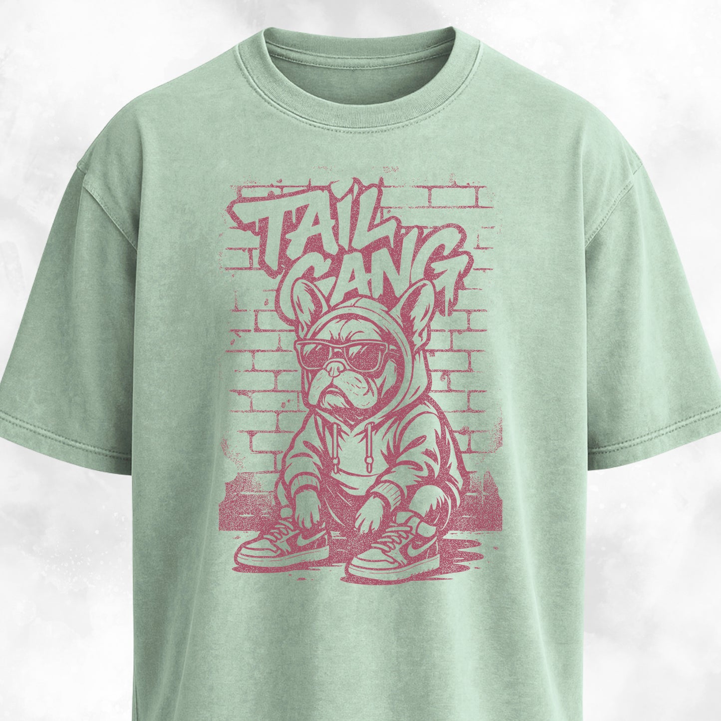 Urban Edgy French Bulldog T-Shirt