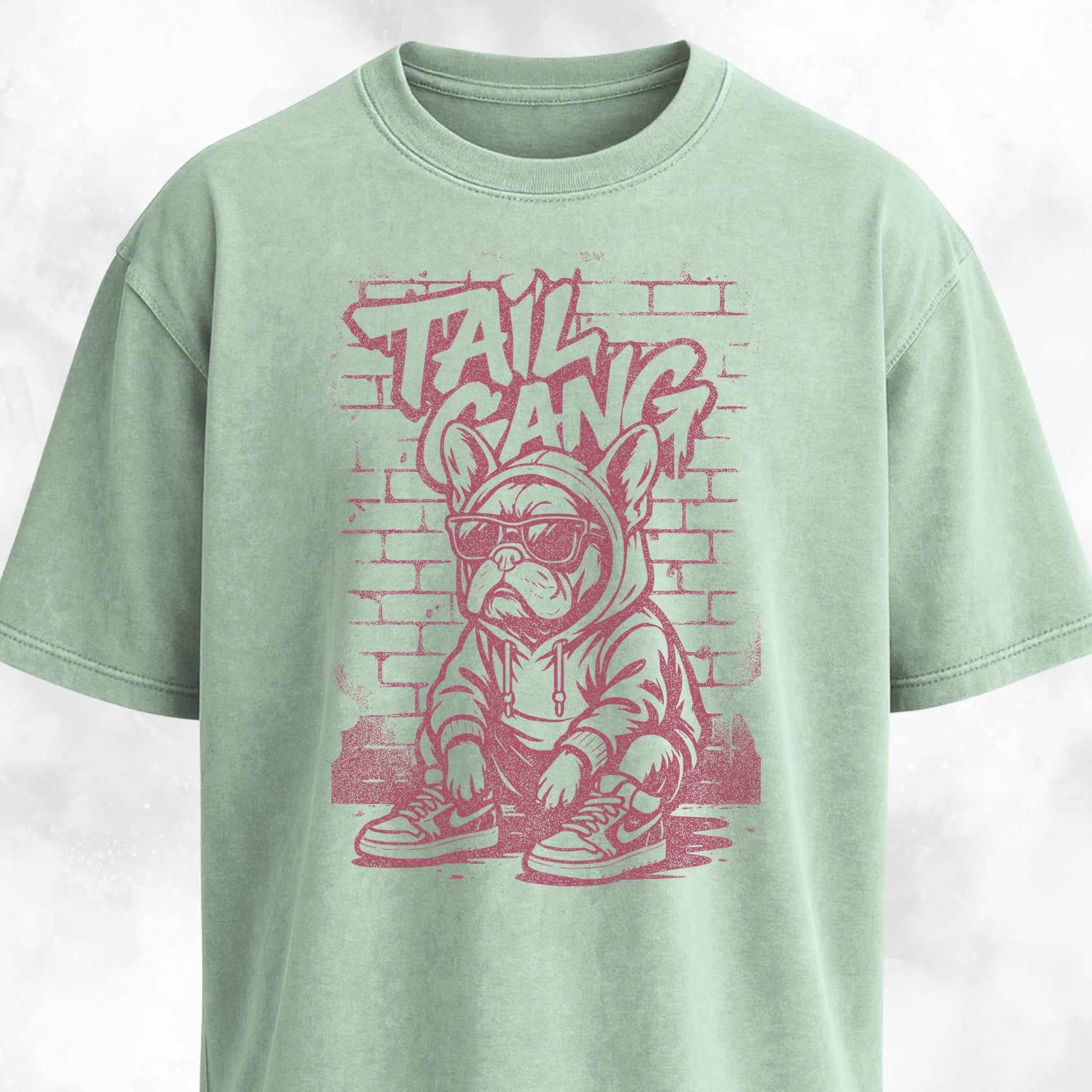 Urban Edgy French Bulldog T-Shirt