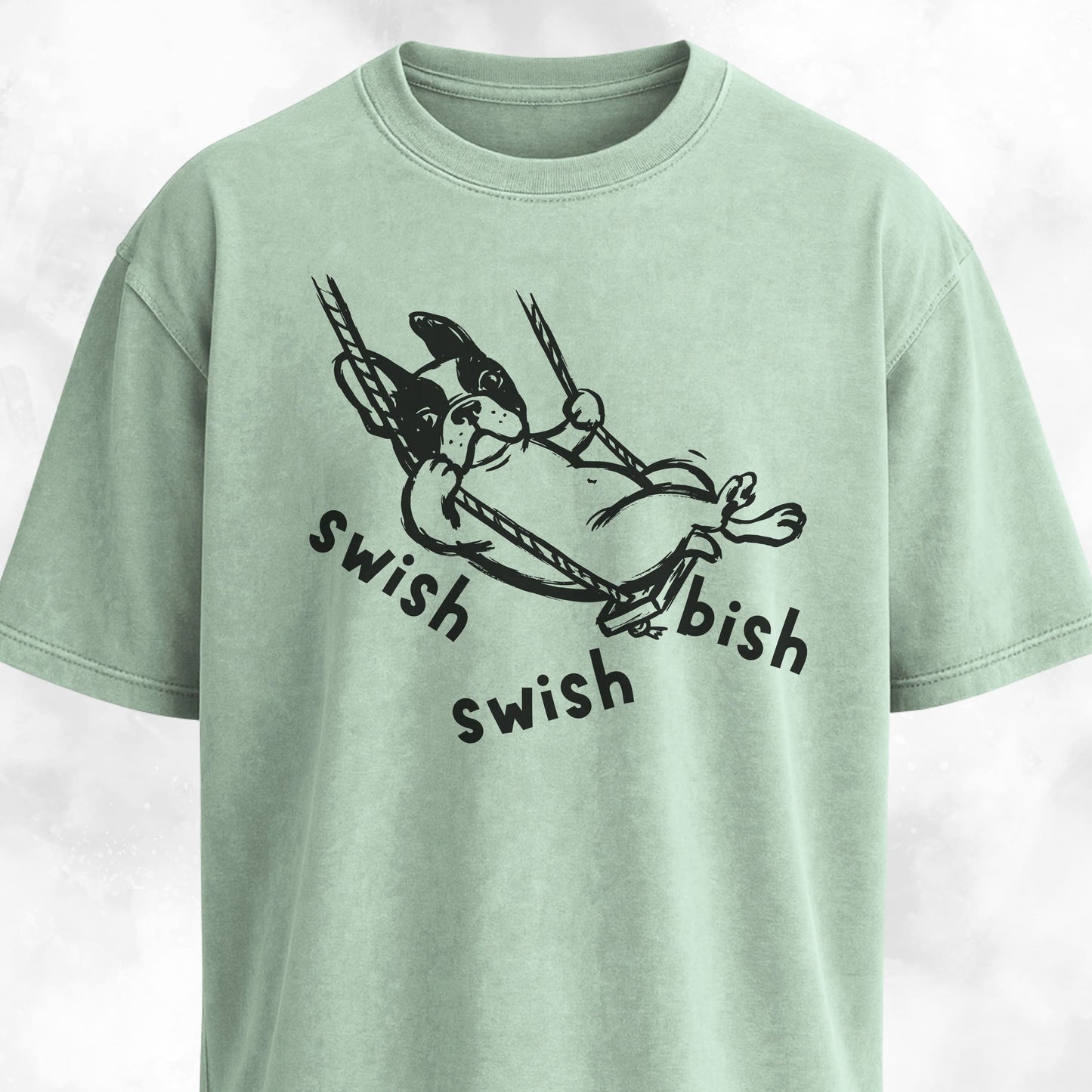 Swish Swish Bish Frenchie T-Shirt