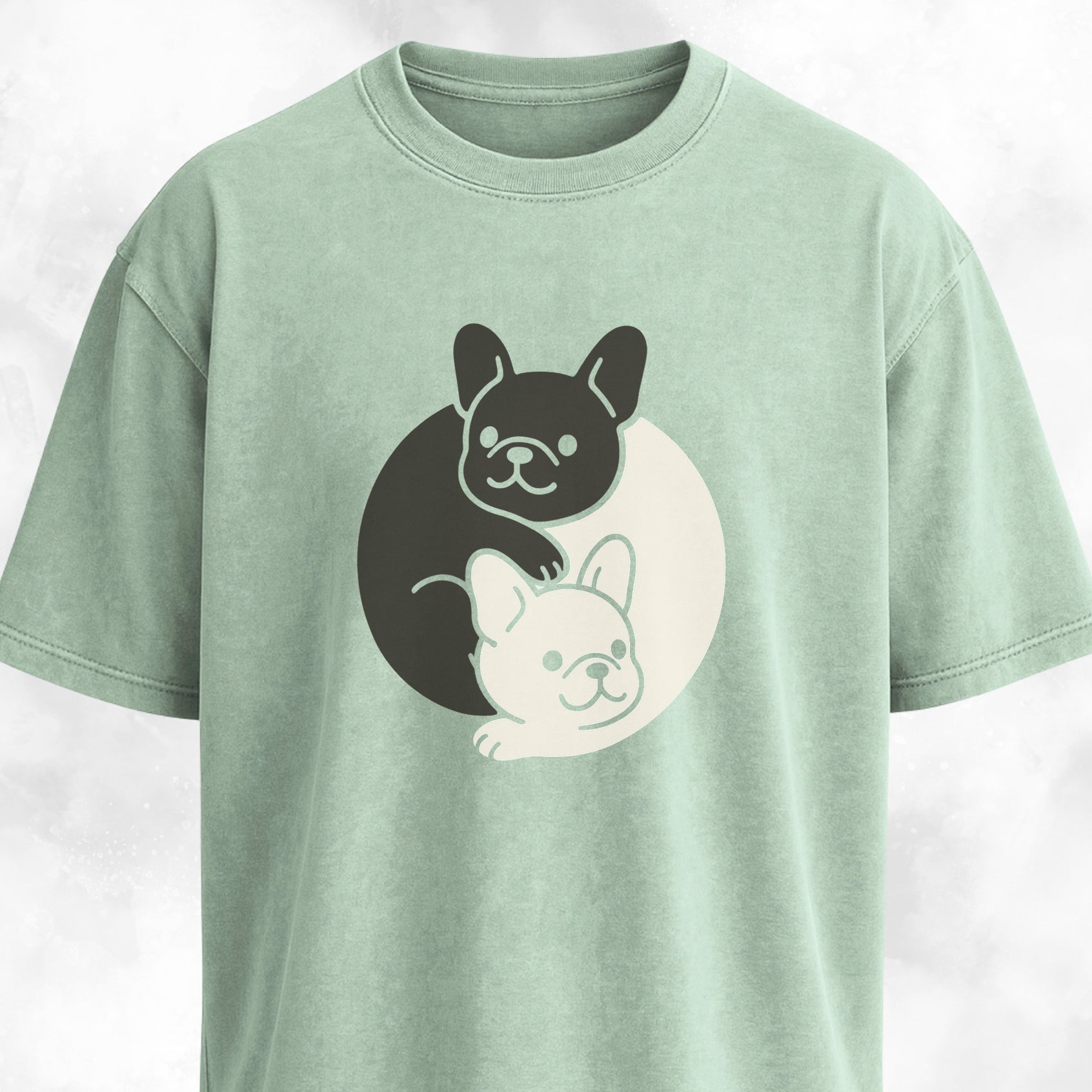 Yin Yang Frenchies T-Shirt
