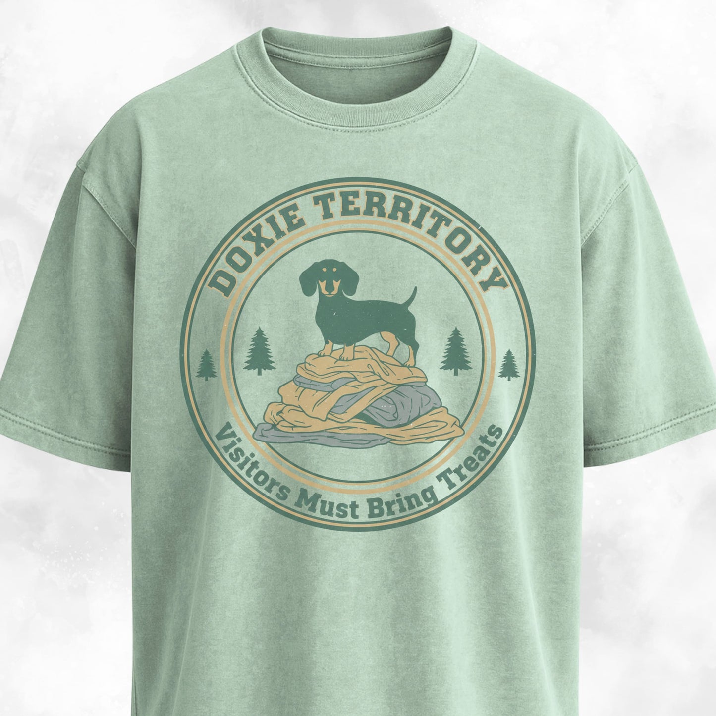 Doxie Territory Badge T-Shirt