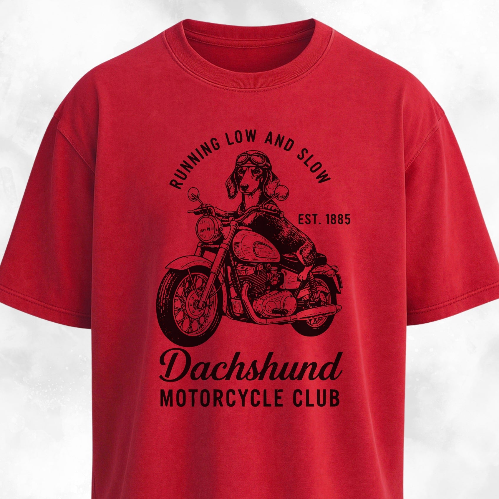 Running Low And Slow Dachshund Club T-Shirt
