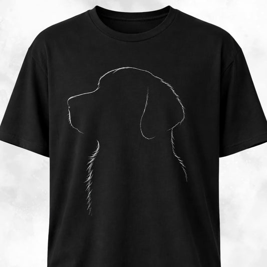 Nostalgic Golden Retriever T-Shirt