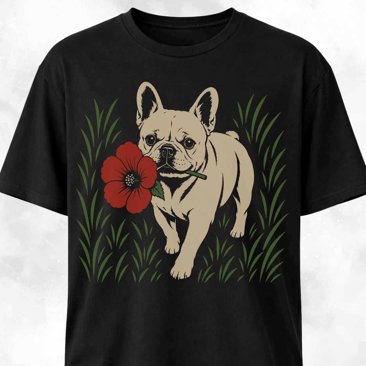 Poppy Frenchie T-Shirt
