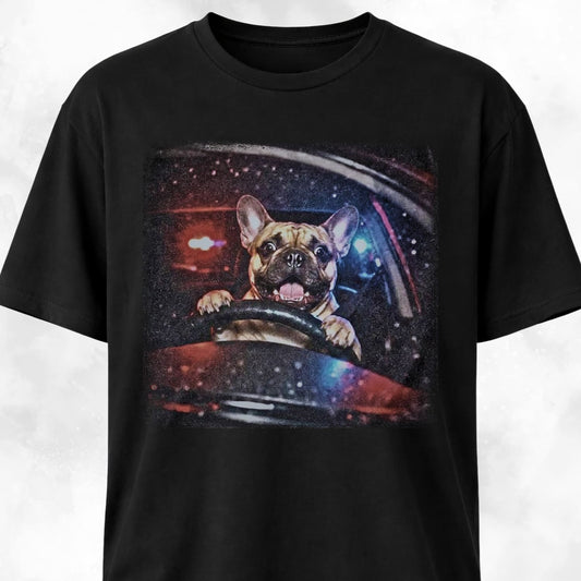French Bulldog Escaping The Police T-Shirt