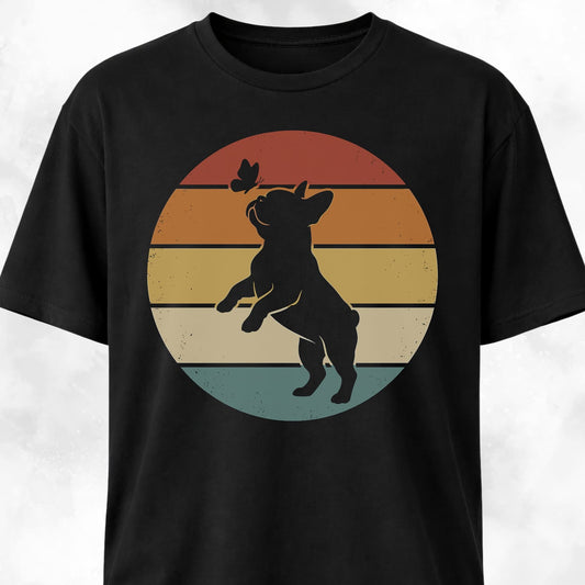 Frenchie With A Butterfly T-Shirt