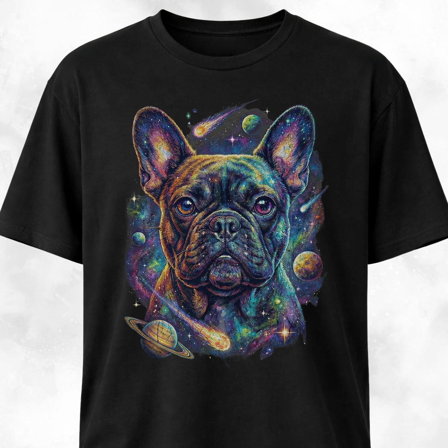 Cosmic French Bulldog T-Shirt