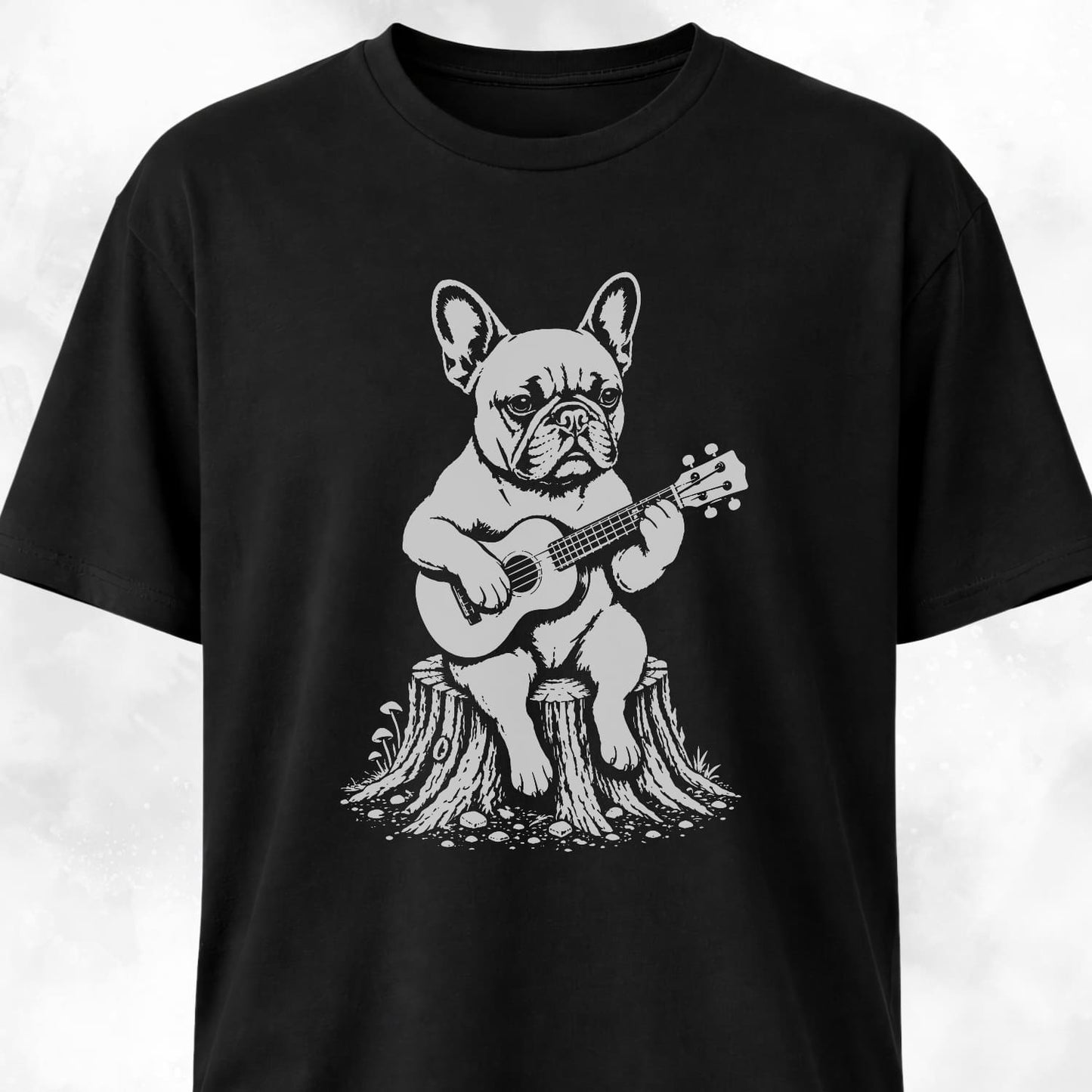 Ukulele Frenchie T-Shirt