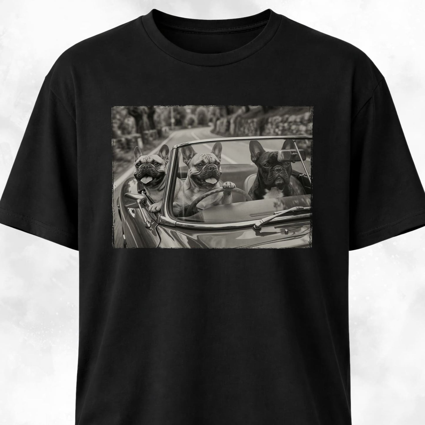 Frenchies On The Road T-Shirt