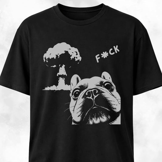 Mushroom Frenchie Selfie T-Shirt