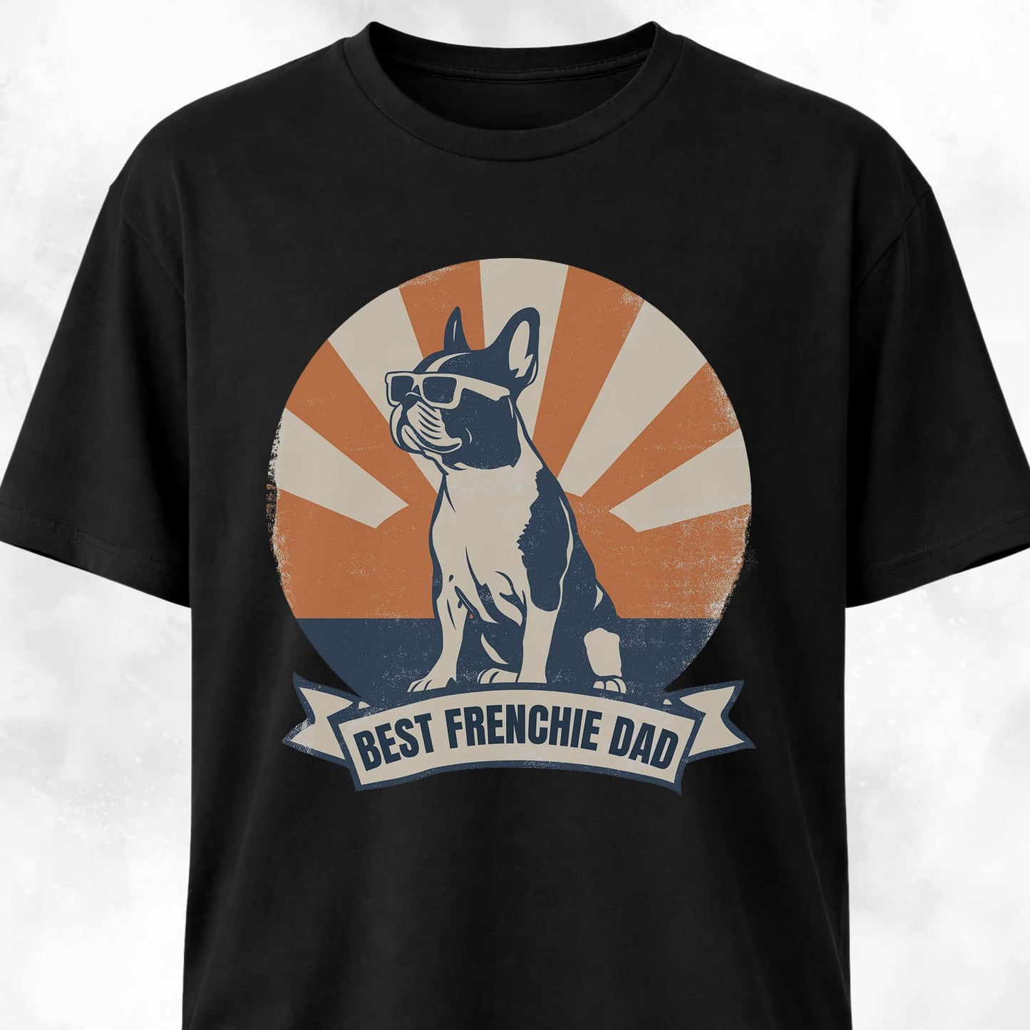 Best Frenchie Dad T-Shirt