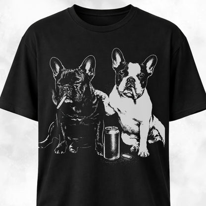 Frenchie Sad Buddies Revisited T-Shirt