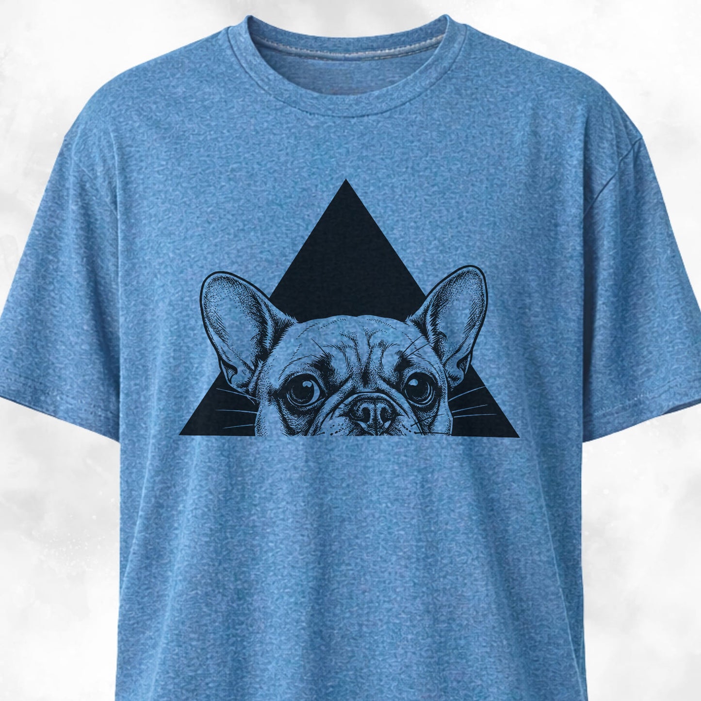 Triangle Frenchie T-Shirt
