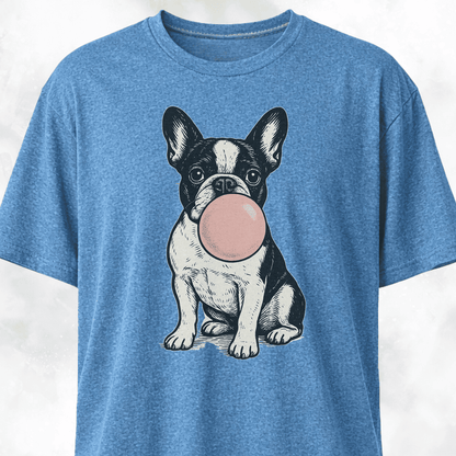 Frenchie Blowing Bubblegum T-Shirt