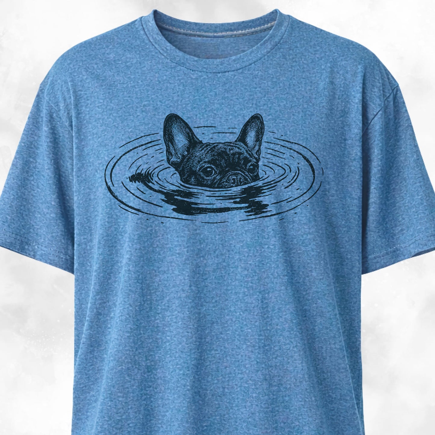 French Bulldog In The Water T-Shirt