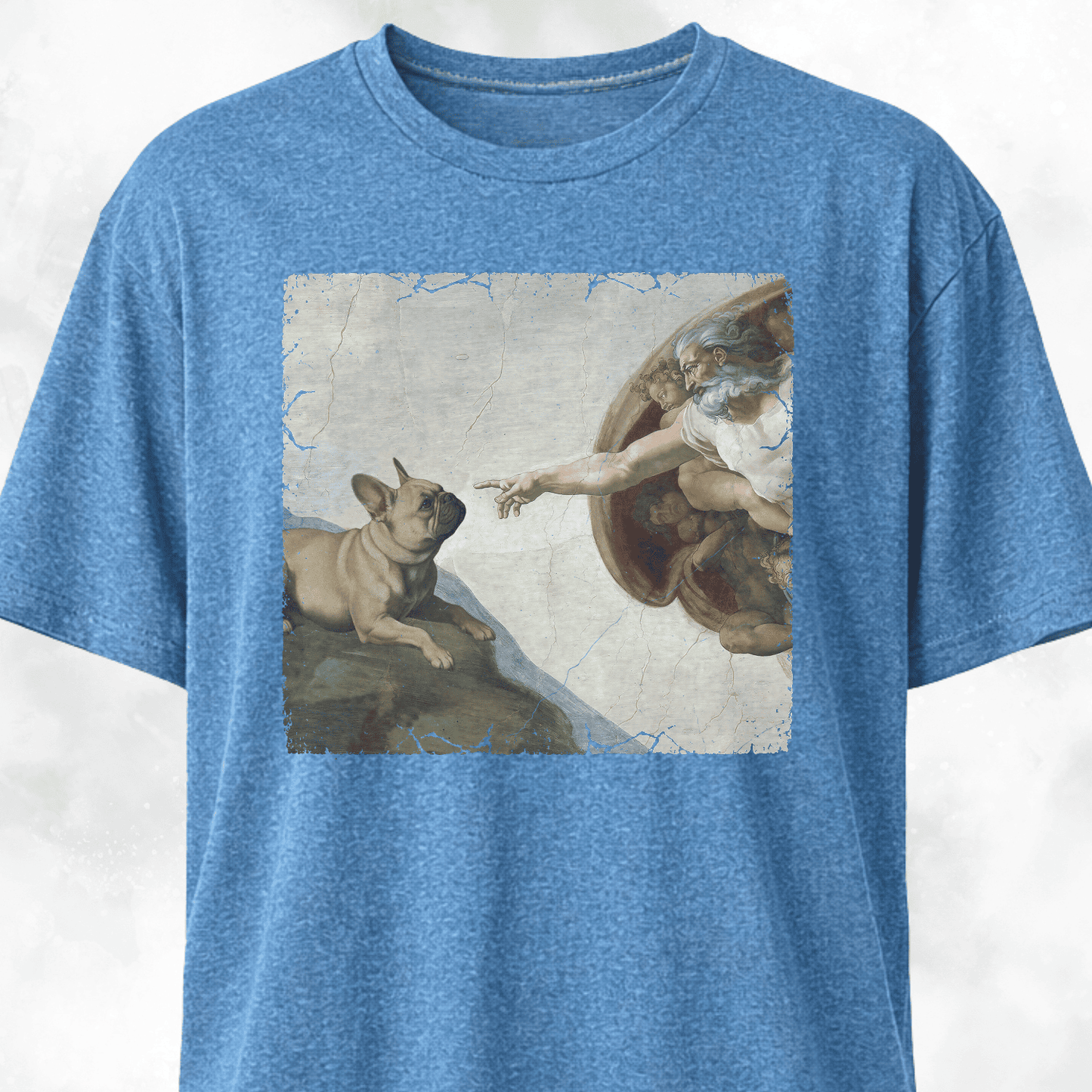The Creation Of Adam Frenchie Edition T-Shirt