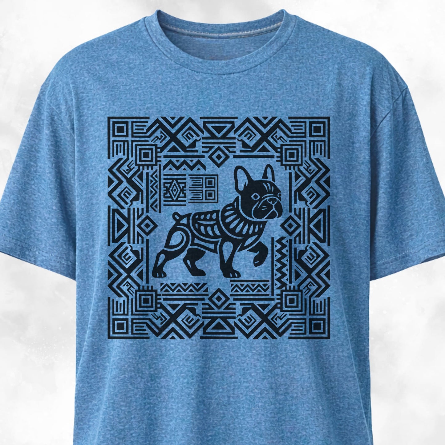 Aztec Art French Bulldog T-Shirt