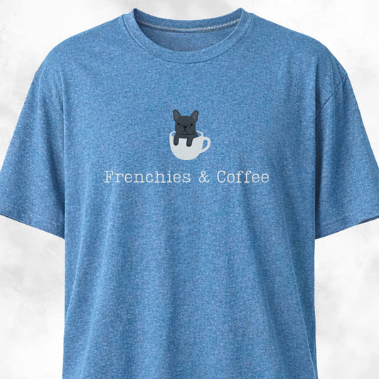 Frenchies And Coffee T-Shirt