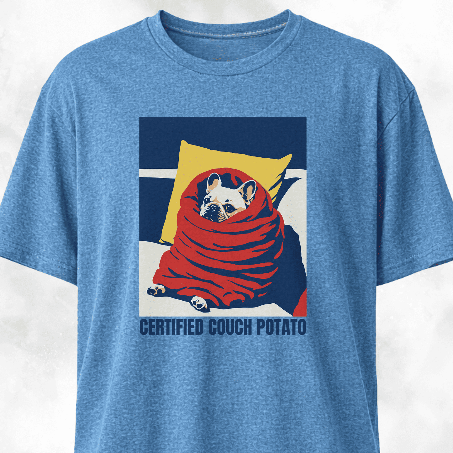 Certified Couch Potato Frenchie T-Shirt