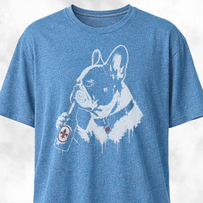 Beer Bottle French Bulldog T-Shirt