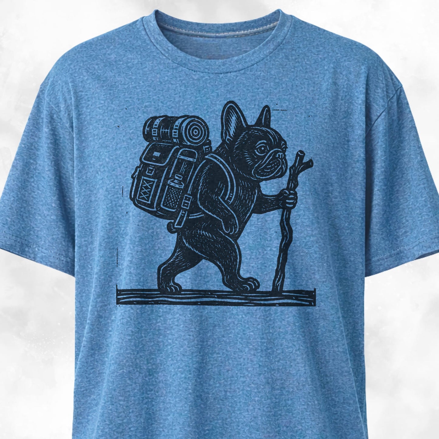 Hiker Frenchie T-Shirt