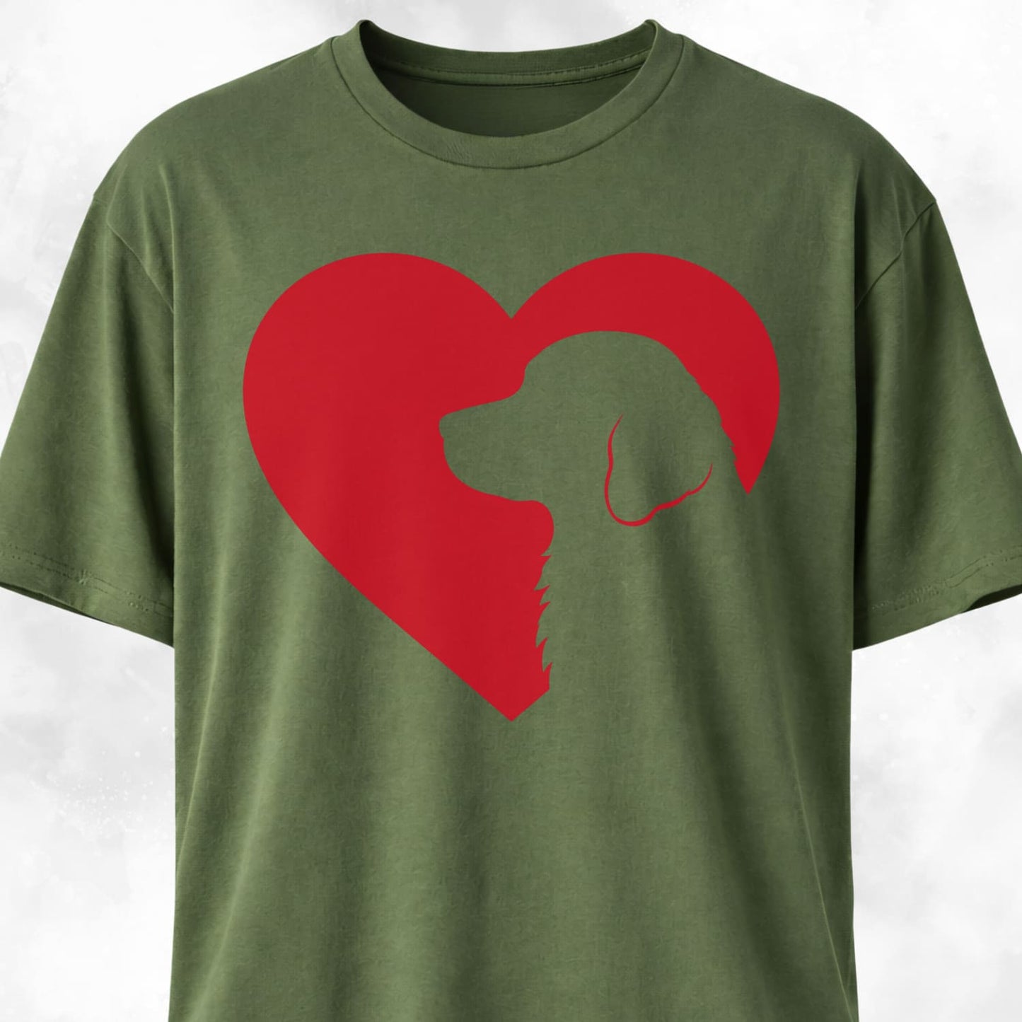 Heart Goldie Silhouette T-Shirt