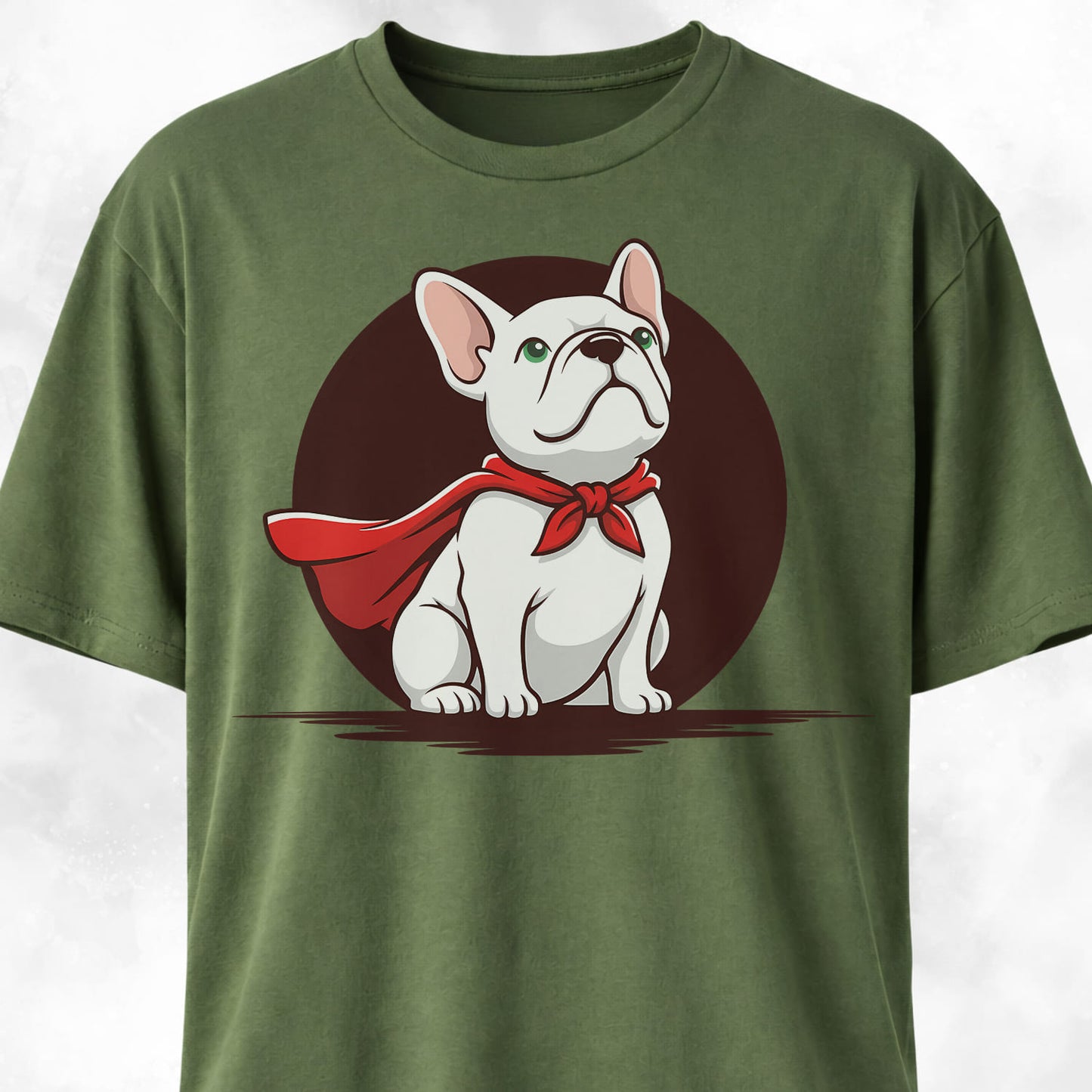 Superhero French Bulldog T-Shirt