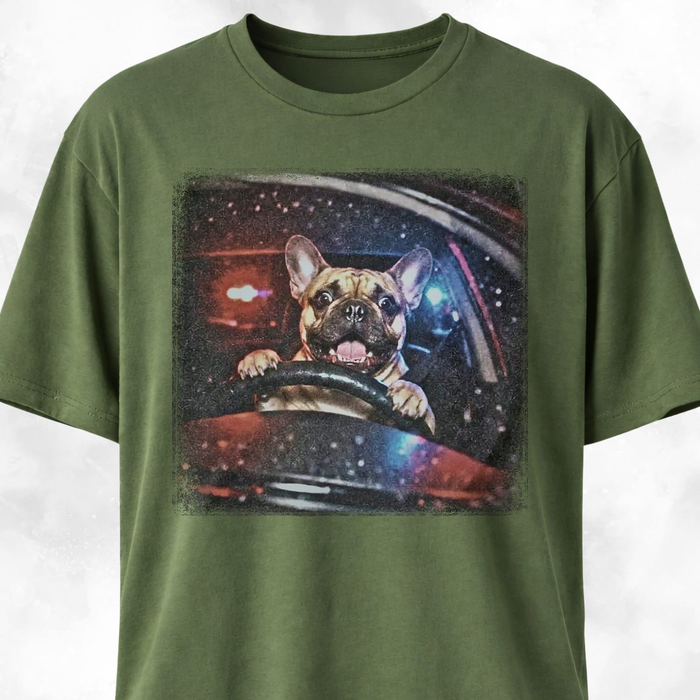 French Bulldog Escaping The Police T-Shirt