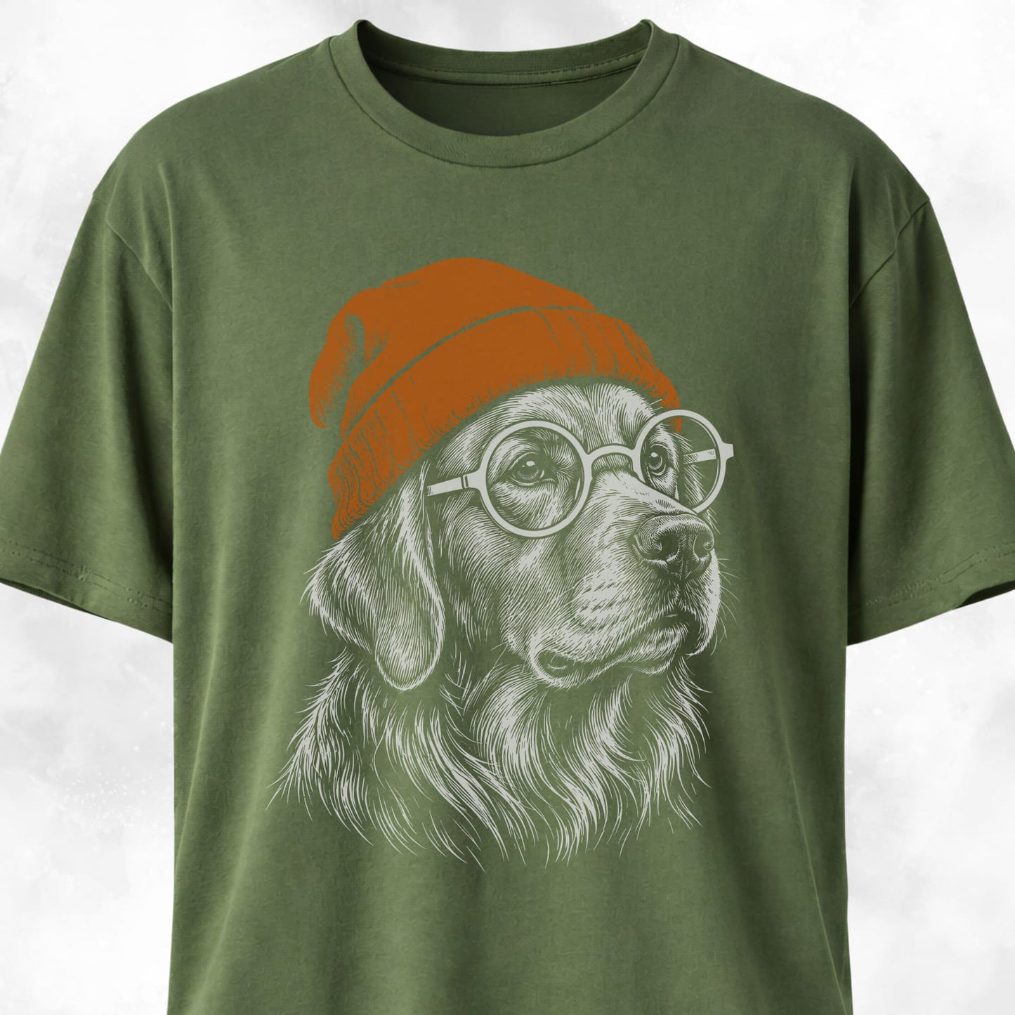 Goldie With A Beanie T-Shirt