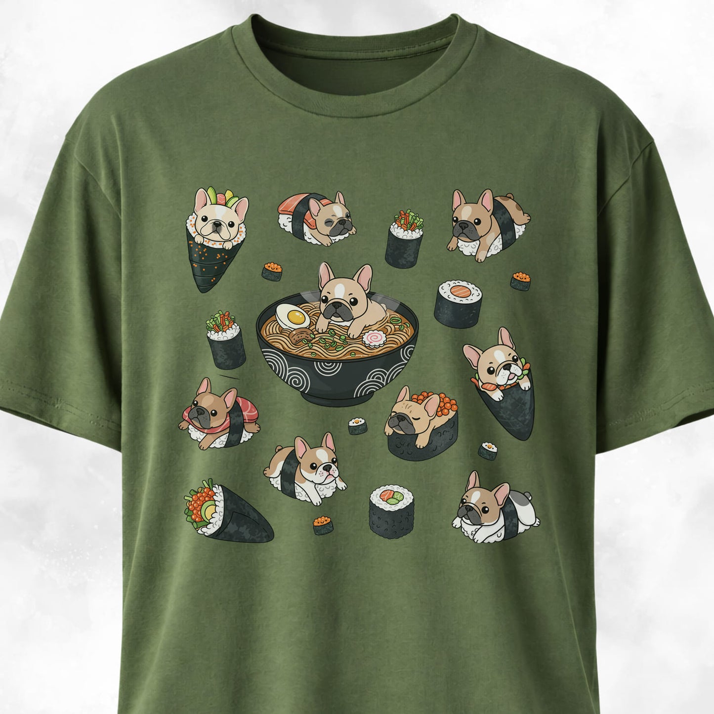 Frenchie Sushi Lover T-Shirt