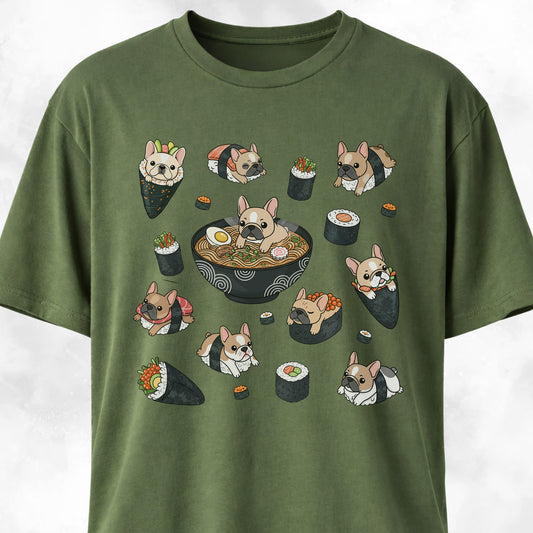 Frenchie Sushi Lover T-Shirt
