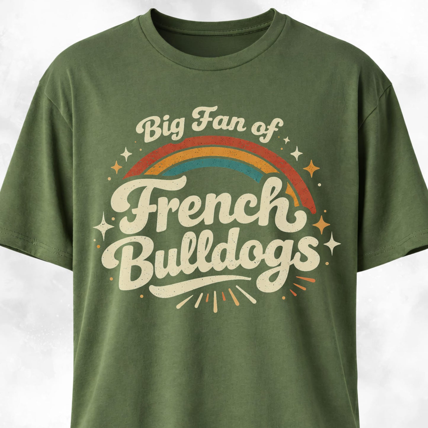 Big Fan Of French Bulldogs T-Shirt