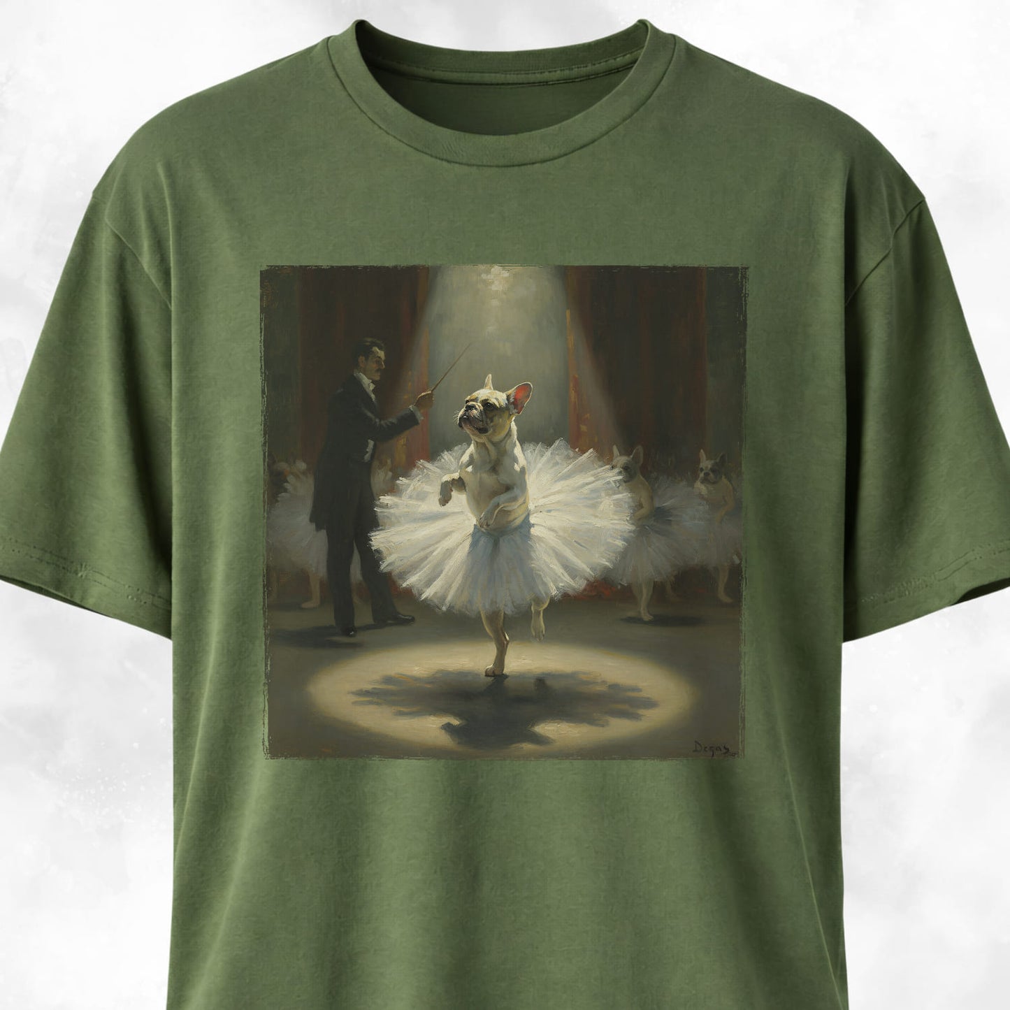 Degas' Ballerina Frenchie Edition T-Shirt