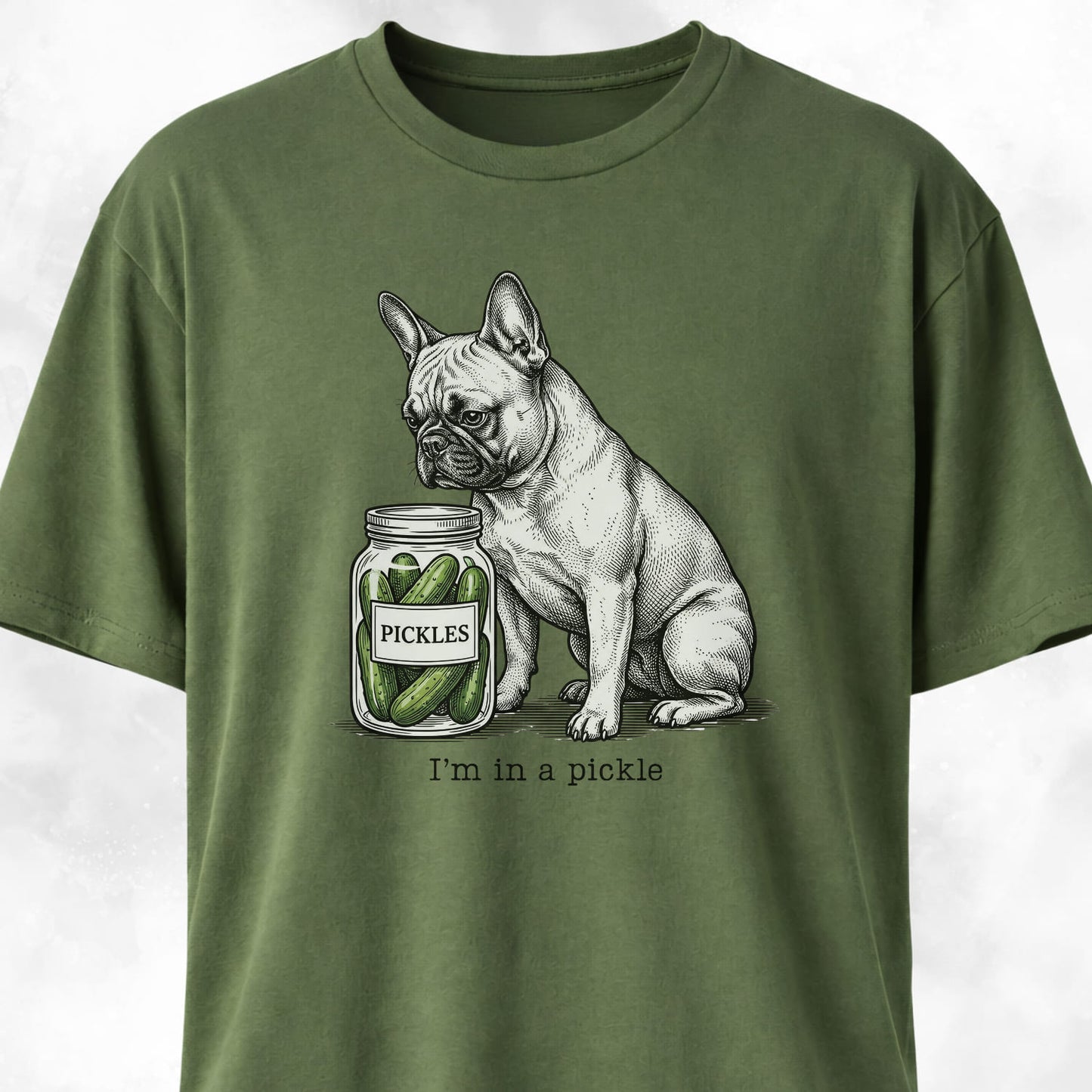 Frenchie In A Pickle T-Shirt