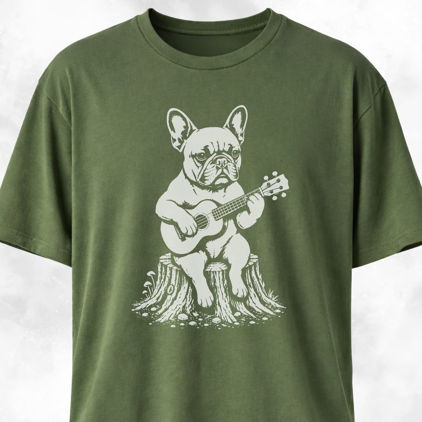 Ukulele Frenchie T-Shirt