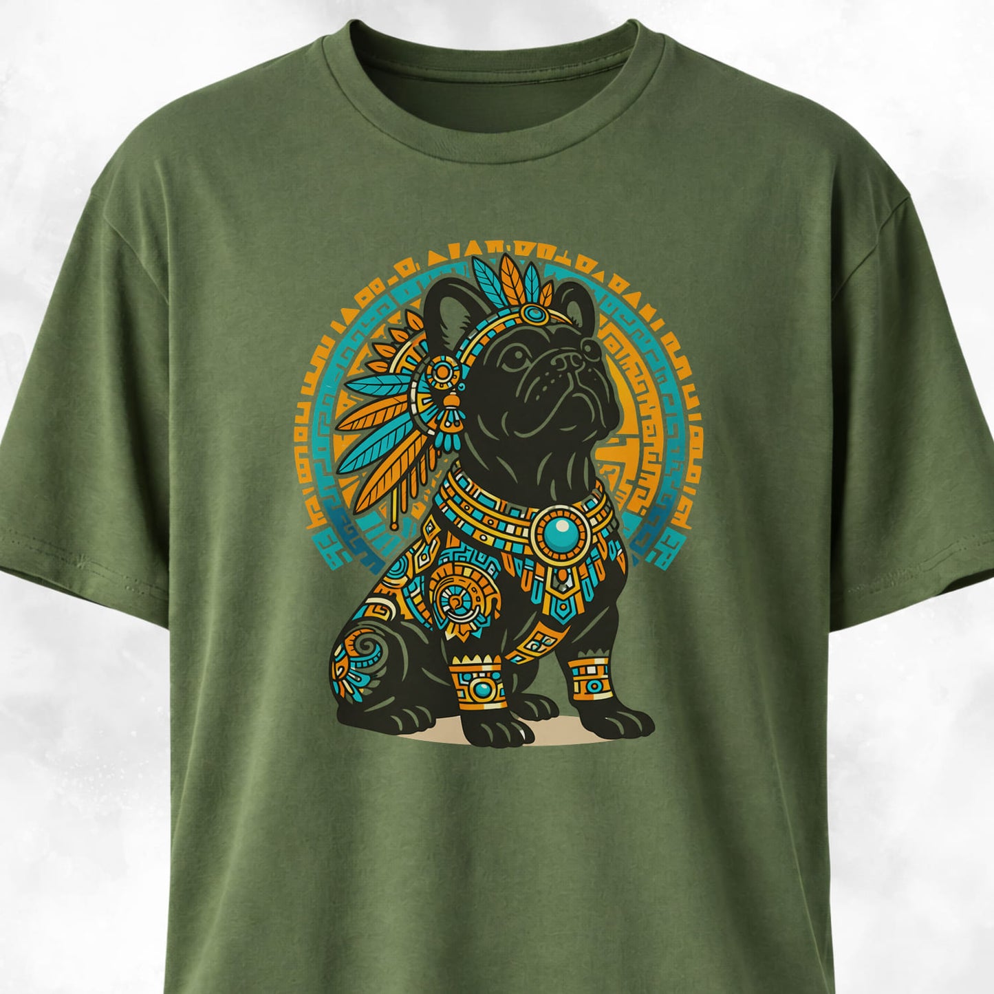 Aztec French Bulldog T-Shirt