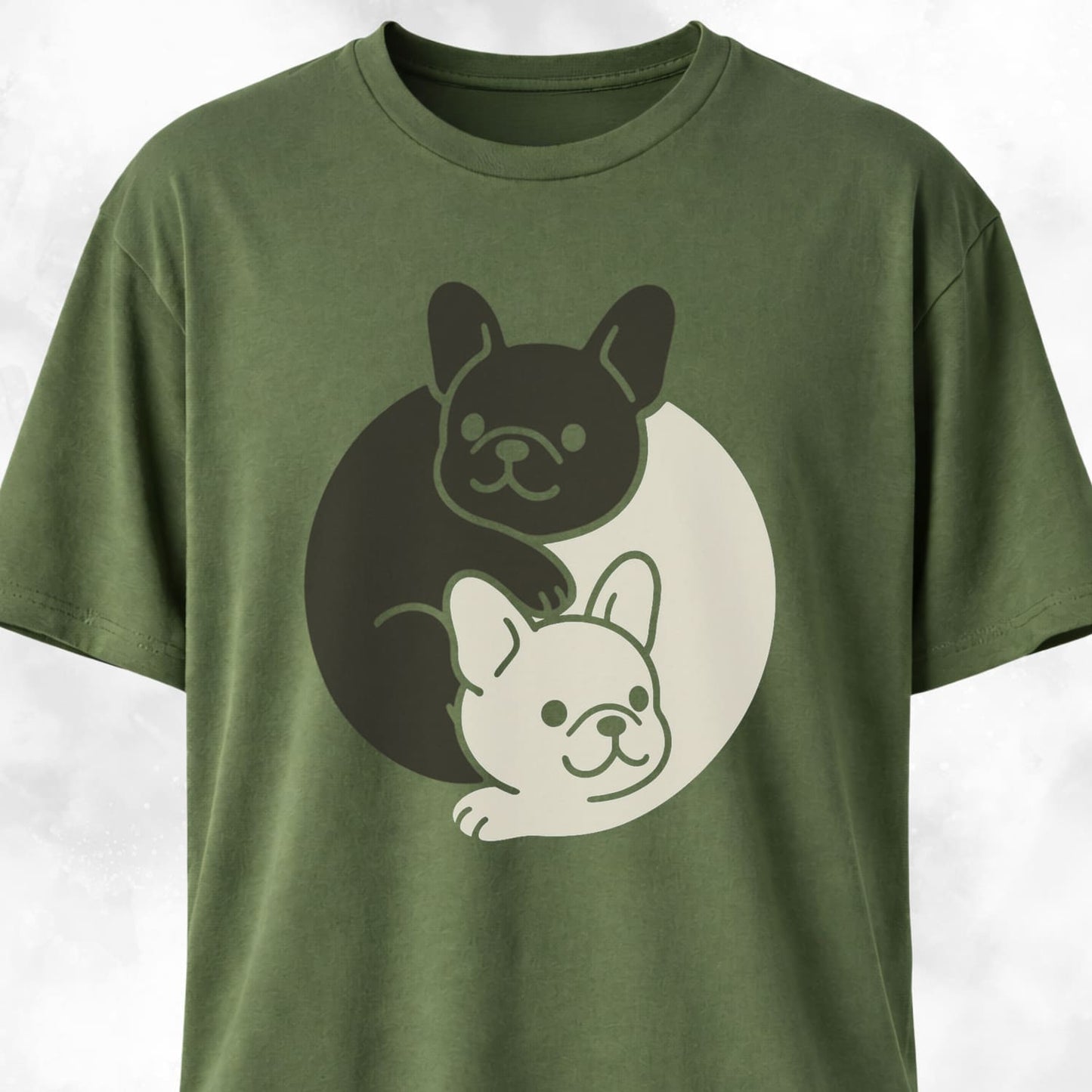 Yin Yang Frenchies T-Shirt