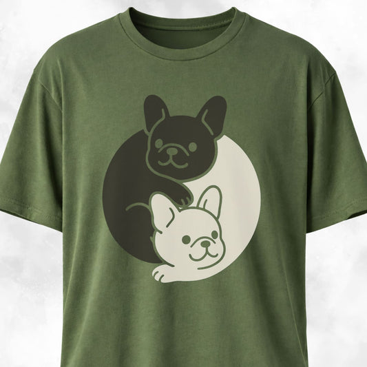 Yin Yang Frenchies T-Shirt