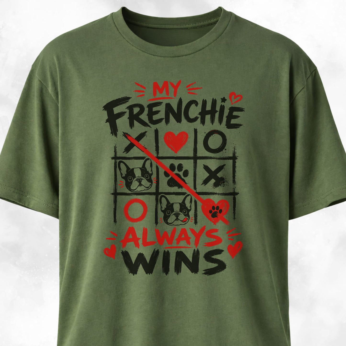 My Frenchie Always Wins T-Shirt
